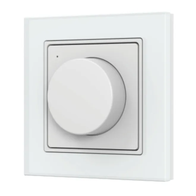 INTELLIGENT ARLIGHT Роторная панель SMART-RF-801-32-MULTI белая, квадрат. (3V, стекло, 2.4G) (IARL, IP20 Пластик, 5 лет)