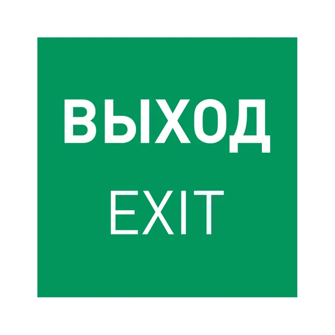 Пиктограмма EMGP-MARK-EXIT (Выход) (Arlight, Пластик)
