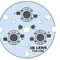 Плата D44-3E Emitter (3x LED, 724-130) (Turlens, -)