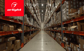 Кейс: замена освещения на складе ООО «Арлайт РУС»