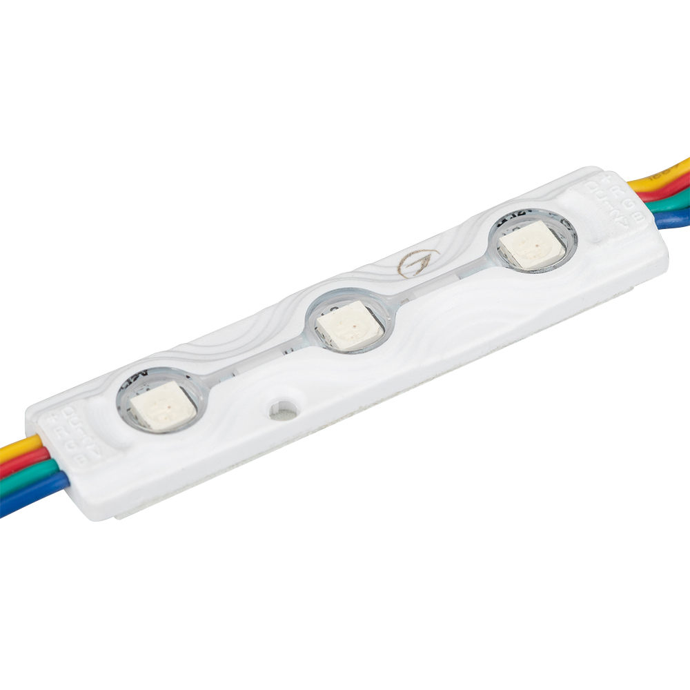 Модуль герметичный ARL-ORION-R07-12V RGB (5050, 3 LED) (Arlight, Закрытый)  026540 - купить от Arlight