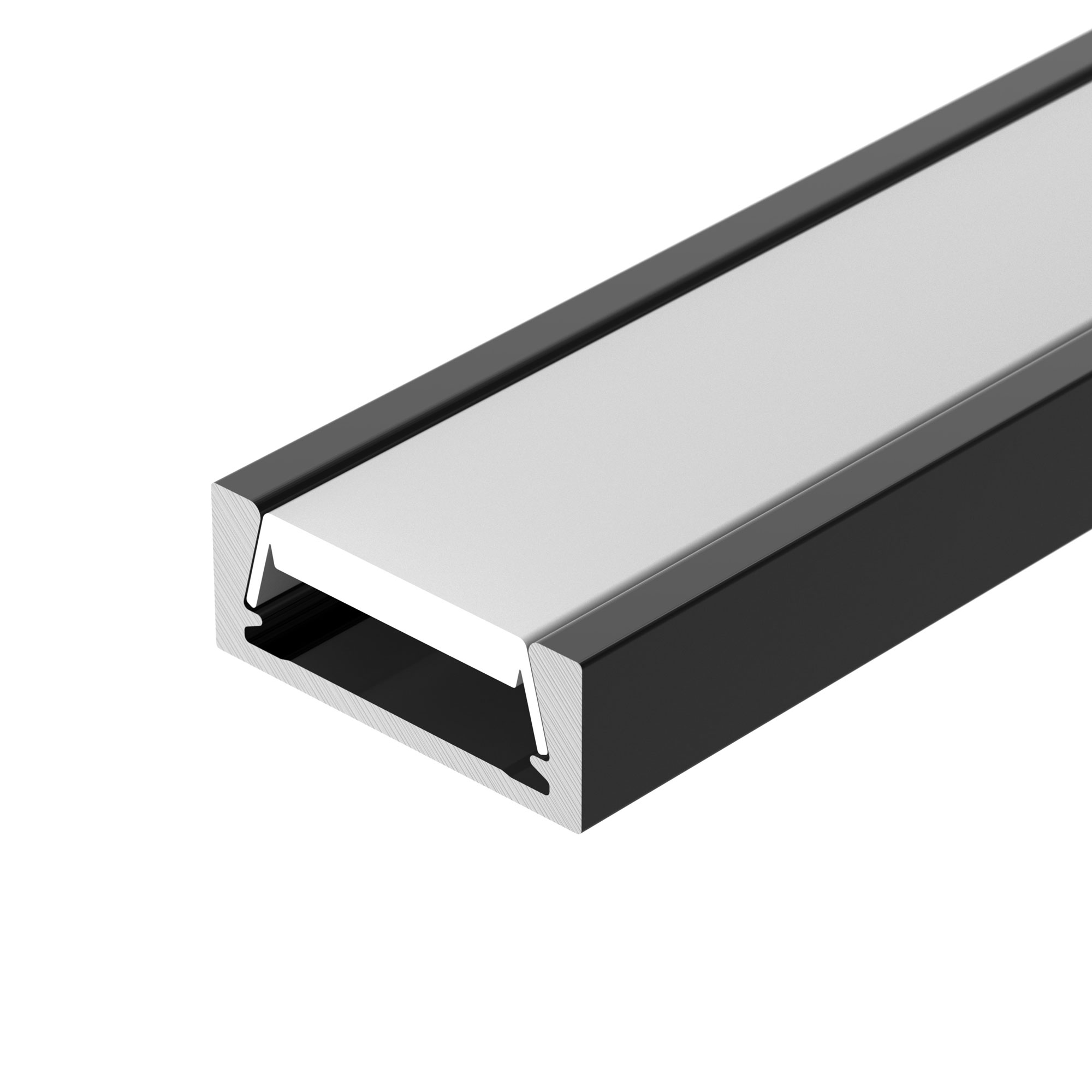 Профиль MIC-M-2000 ANOD BLACK (Arlight, Алюминий) 044540 - купить