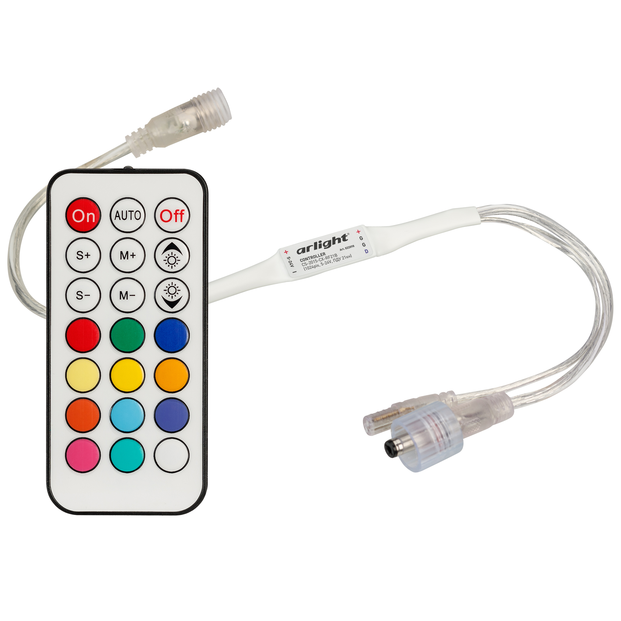 Контроллер CS-2015-CX-RF21B (1024pix, 5-24V, ПДУ 21кн) (Arlight, -) 022898