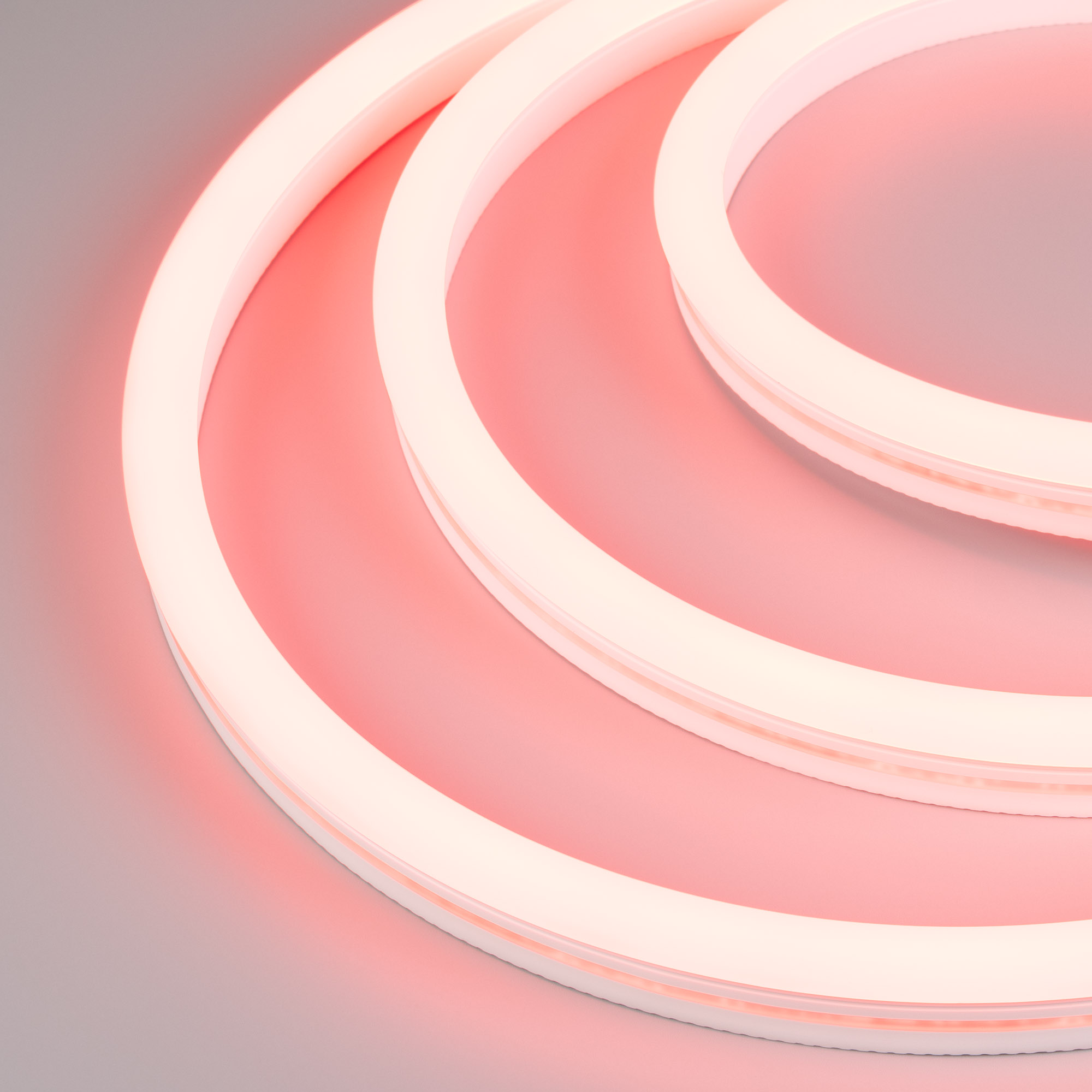 Светодиодная лента герметичная WAVE-SIDE-A120-12x25mm 230V Red (12